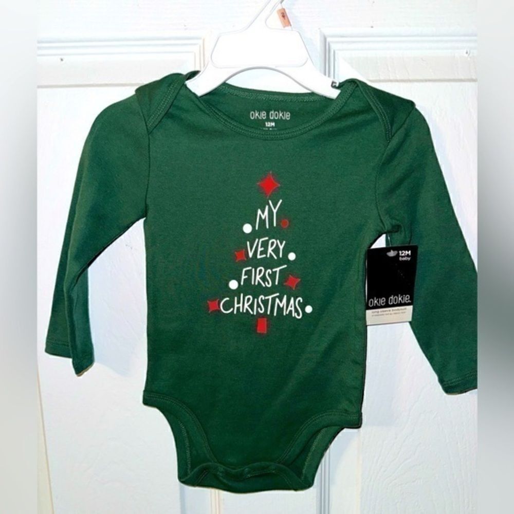 5/25 - Buy 5 for $25 My Very First Christmas Onesie
